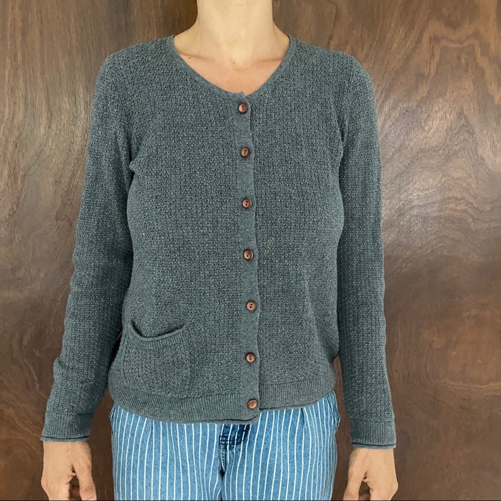 Beautiful organic cotton Gudrun Sjoden cardigan